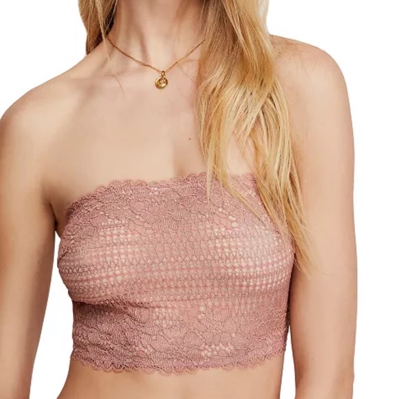 Free People Other - NWT Free People Camila Bandeau / Vintage Rose / M
